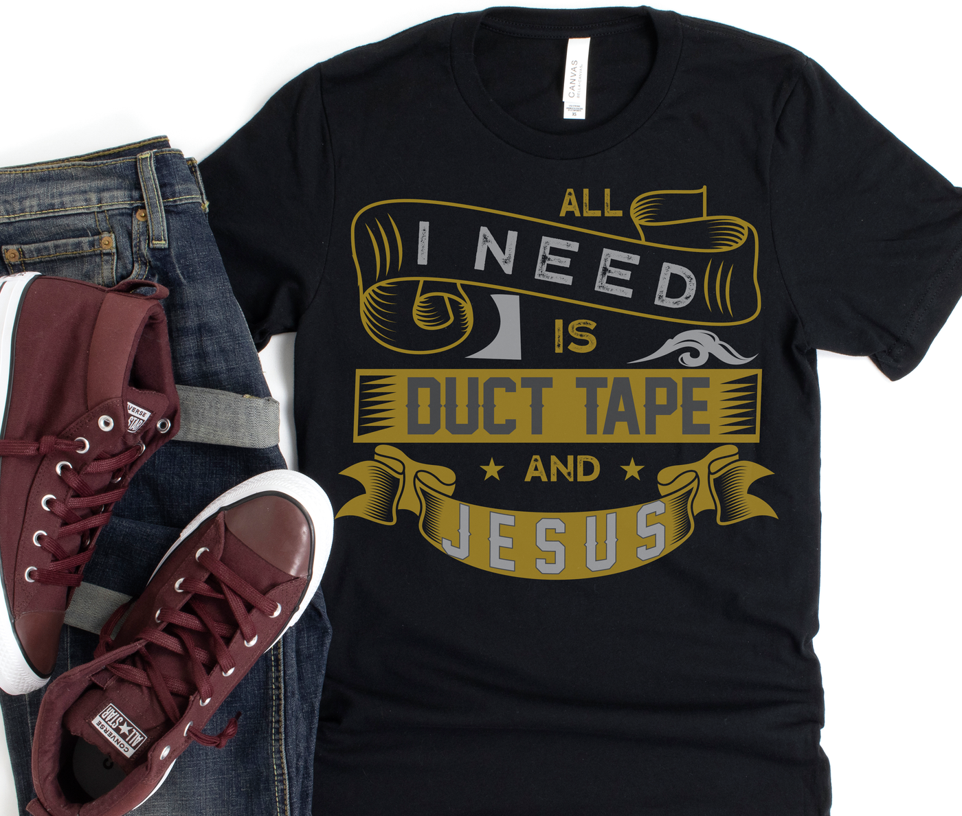 Duct Tape & Jesus Tee