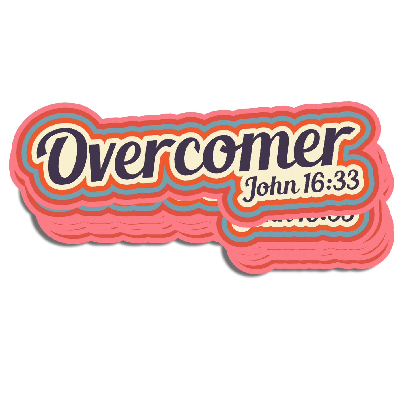 Overcomer Sticker